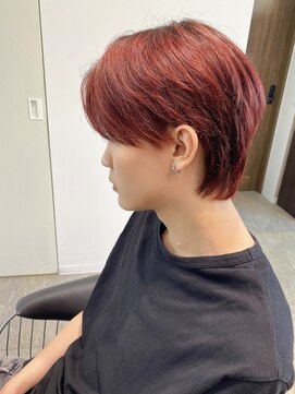 ガレリアエレガンテ 西尾店(GALLARIAElegante) ブリーチ無しで作るボルドーカラー