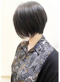 【morio成増/一戸】黒髪大人かわいい前下がりショートボブ