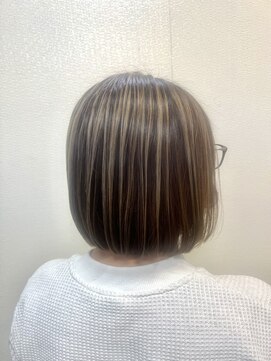 グルグル 妙典店(GULGUL) アンブレラカラー×ボブ