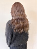 イル(ill)&nbsp;ミルクティーベージュ ベージュカラー ロング ダブルカラー 大須