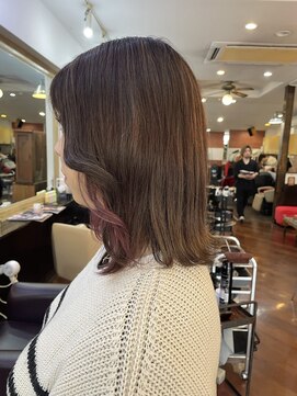 シャンプーボーイアネックス(SHAMPOO BOY Annex) イヤリングハイライトカラー