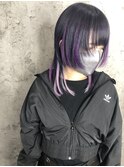 10代20代30代シールエクステインナーカラーラベンダーパープル