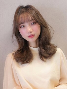 アグ ヘアー リーズン 八戸類家店(Agu hair Reason) 《Agu hair》韓国風★鎖骨下ミディアム