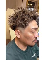 ヒロ(HIRO)&nbsp;メッシュツイストパーマ