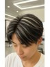 【新井指名限定】メンズカット+ハイライト＆カラー【27%OFF】16500→12000