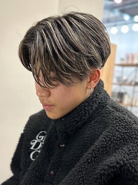 エルマーク 高槻(L-MARK) ハイライト/アップバング/フェード/men's/メンズ