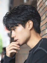 テクト バイアッシュ 吉祥寺店(Tect by Ash)&nbsp;フェザーパーマセンターパート毛流れフェザーショート吉祥寺