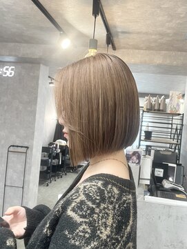 イデアル(Ideal) ボブ/ミニボブ/切りっぱなしボブ/外ハネ/外ハネボブ/前下がり