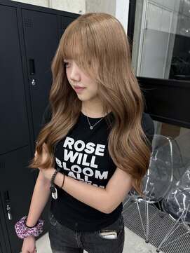 リノート バイ エゴル 名古屋(LINOET by ENGOL) [ LINOET 名古屋 ] ayami ミルクティーブラウン