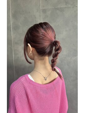 ブリーチなしカラー