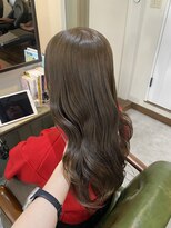 ジル ヘアデザイン ナンバ(JILL Hair Design NAMBA)&nbsp;olive beige♪/透明感カラー/ニュアンスカラー/艶髪