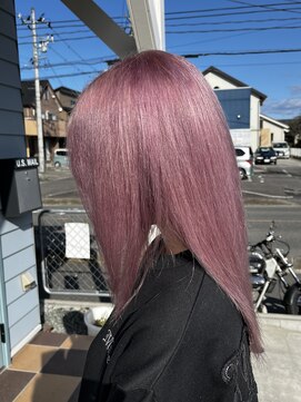 エボノスヘアー エボノスヘアー ピンク桜バイオレットカラー