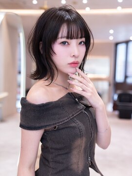 ハバナ 天神(HAVANA) 20代30代大人ガーリーレイヤーボブ/顔周り似合わせカット
