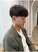メンズショート/無造作ショート/パーマなし/溝の口