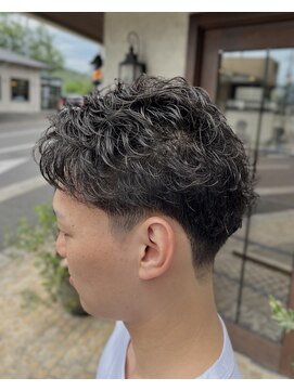 バーバーショップテト(barber shop tete) 爽やかパーマスタイル