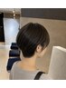 【平日限定・ご褒美ケア】カット+白髪染め+髪質改善TR+ホームケア付