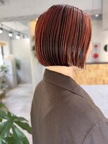サニーサイドサロン(SUNNY SIDE SALON) オレンジカラー/アンブレラカラー/ハイライト/たまプラーザ