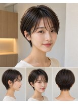 ユニット 蕨西口店(UNIT)&nbsp;ショートボブ髪型20代30代40代50代前髪あり前髪なし面長丸顔蕨駅