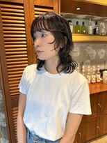 エレ 代々木公園(ere)&nbsp;ニュアンスパーマ×ウルフ