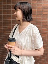 ヒントステーション(HINTSTATION)&nbsp;〈浅草美容室〉あご下ボブルーズパーマ