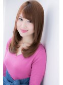 *LOREN*20代30代40代ナチュラルひし形シルエットセミディ