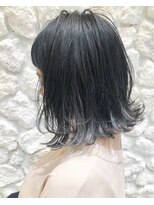 モアナ バイ ヘッドライト 駒沢大学店(Moana by HEADLIGHT)&nbsp;インナーカラー☆ホワイティグレー