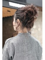 スタジオ 渋谷 原宿(Stujio)&nbsp;ルーズなお団子アレンジ