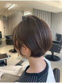 【vain#A】 20代・30代の小顔丸みショートボブ