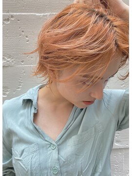 パーク(PARK) 【PARK】オレンジベージュ×リラアックスショート