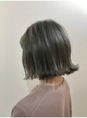 【COLO 吉祥寺 都甲菜穂】切りっぱなしグレージュ