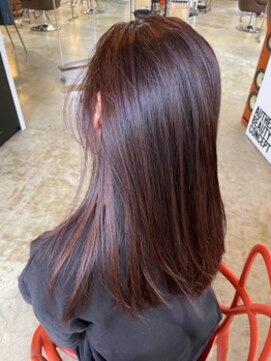 ビハインドザカーテン(BEHIND THE CURTAIN) 明るい白髪染め×ナチュラルハイライト