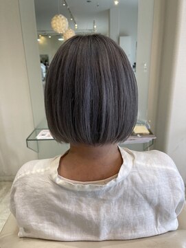 カイム ヘアー(Keim hair) パツっとボブ/切りっぱなしボブ/丸みショートボブ/20代30代40代