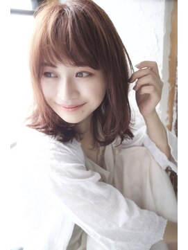 クレドガーデン 綾瀬店(CRED GARDEN) 大人可愛い20代30代40代前下がりミディアムボブ丸みミディ綾瀬g