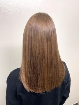 バブルス 新所沢店(BUBBLES) 切りっぱなしロング☆ニュアンスカラー