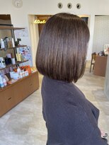 サラビューティーサイト 志免店(SARA Beauty Sight) 50代髪質改善トリートメント/ベージュボブ☆山之内