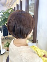 ヘアアーク(HAIR arc) ショートボブ#フォギーベージュ#奏の杜#京成津田沼#N.カラー