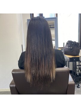 プルエクステのお店ネクスト(NEXT) #プルエクステ #エクステ #ロング インナーカラーエクステ
