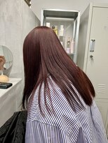 レンク(LENC)&nbsp;ブリーチなしのダブルカラー　レッドカラー