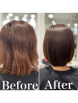 シャルマン 六町(CHARMANT) ショート×ケラチントリートメント☆