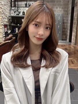 ミンクス 銀座店(MINX) 『徳永利彦』韓国風　エギョンモリヘア