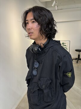 シカ(sica) men's  bob × perm