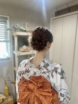 ベルトオブヴィーナス(Belt of venus)&nbsp;【浴衣ヘア】華やかアップヘア