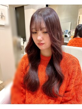 ファム 宝町店(femme) ピンクブラウンカラー　　高濃度水素カラー