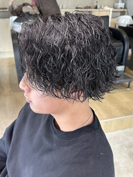 フィフス 天神大名(fifth) 波巻きスパイラルパーマツイストパーママンバンメンズパーマ束感