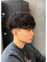 スイッチ(men's SWITCH)&nbsp;大分メンズ波巻きスパイラルパーマツイストスパイラルマッシュ