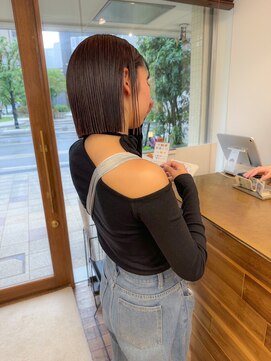 シロ(siro) 切りっぱなしボブ