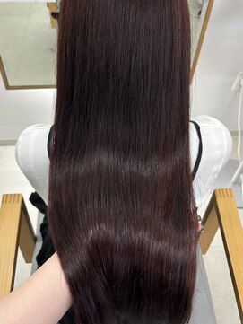 ミリ 奈良店(mm) レッドブラウン/暖色カラー/レッド/近鉄奈良/奈良/髪質改善