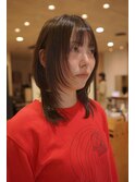 レイヤーハッシュカット