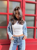 ブルックス&nbsp;レイヤーカット　外国人風レイヤー　顔まわりレイヤー