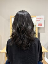 ヘアサロン ナノ(hair salon nano)&nbsp;セミロング/ひし形レイヤー/巻き髪スタイル/コテ巻き